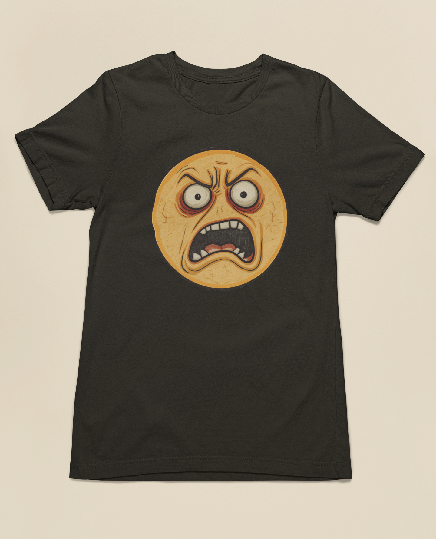 Rage Face Meme Tee - Black