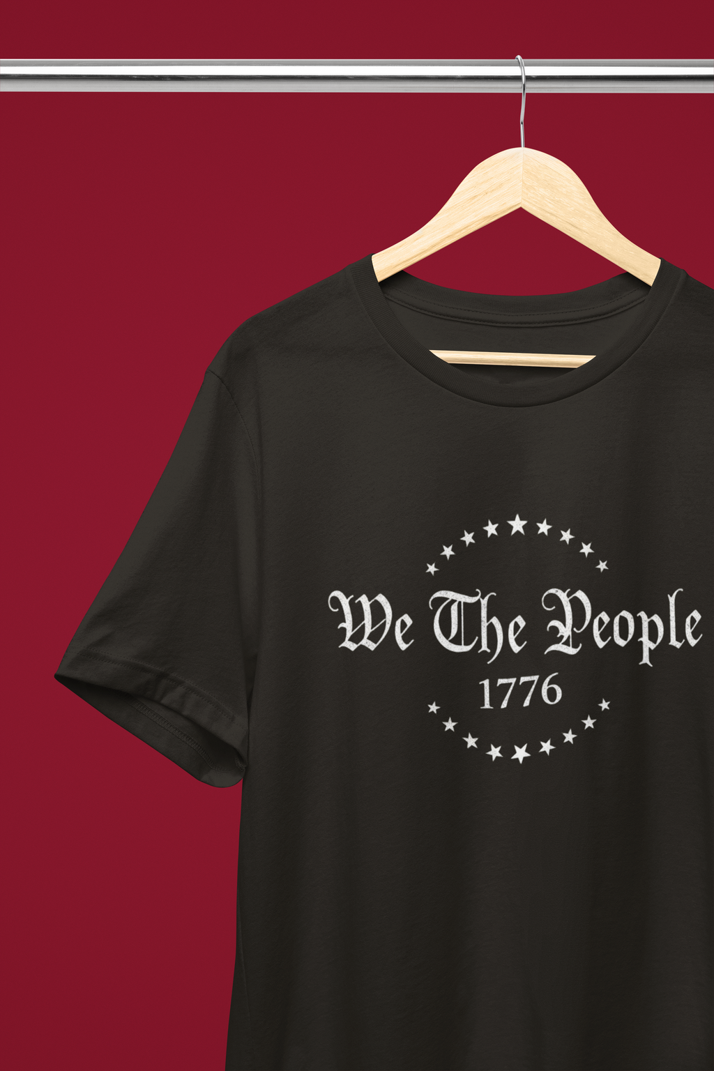 We The People 1776 Tee - Black
