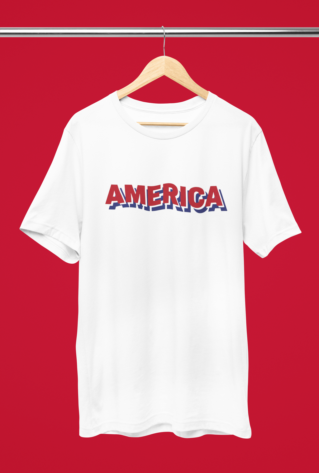 America Tee - White