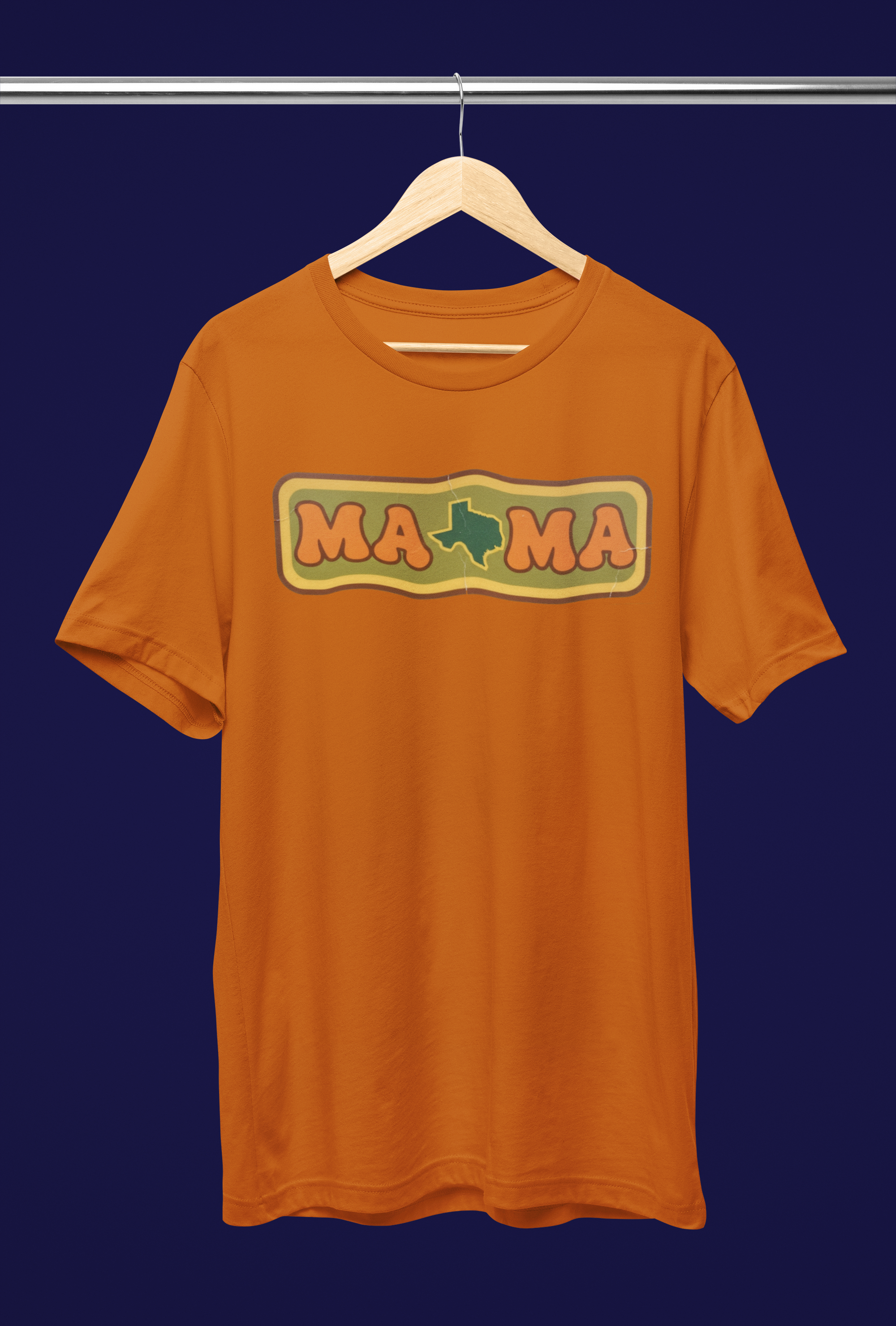 Mama Tee - Burn Orange