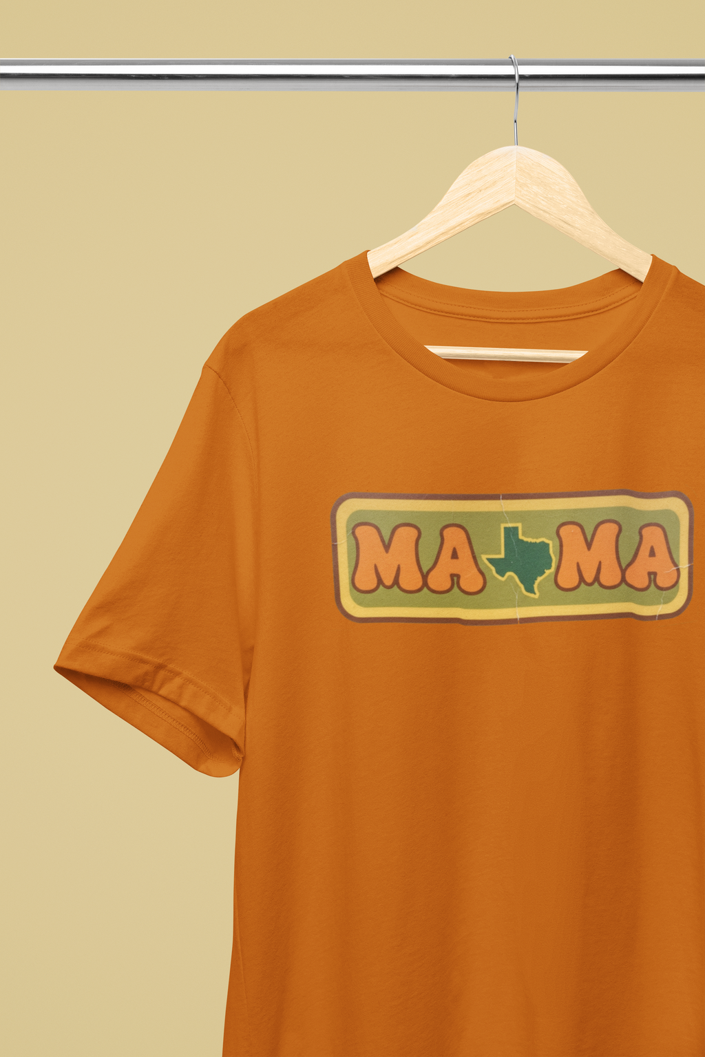 Mama Tee - Burn Orange