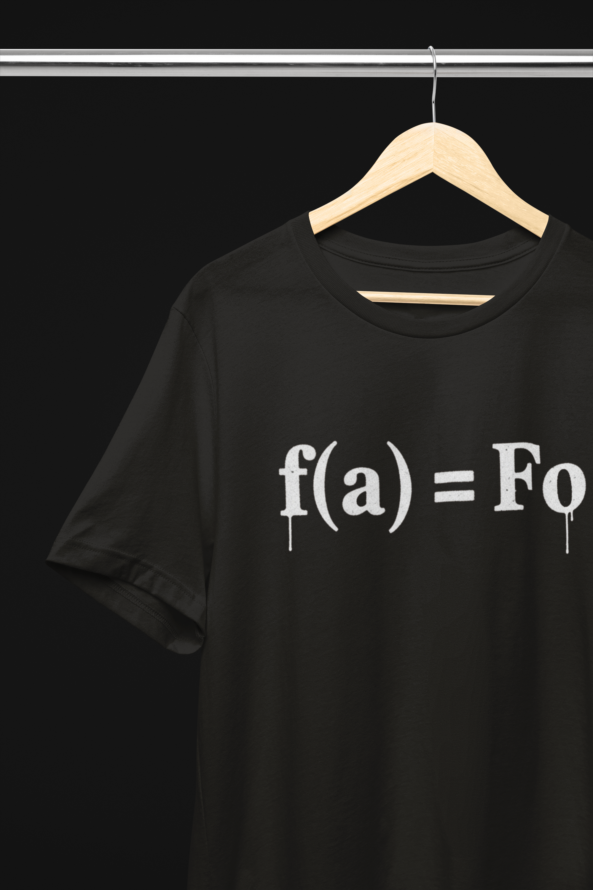 f(a) = FO Tee - Black