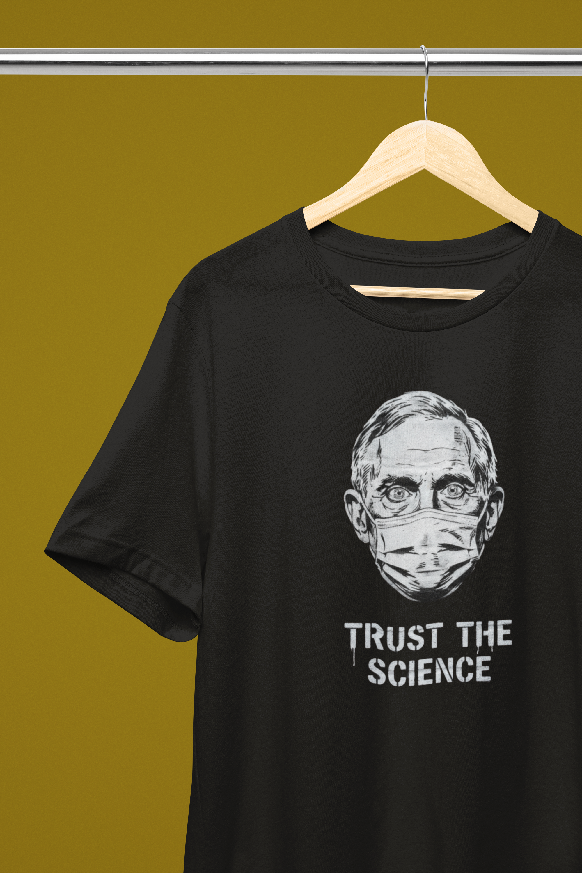 Trust The Science Tee - Black